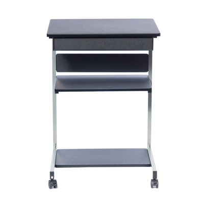 Chariot pour ordinateur portable avec rangement