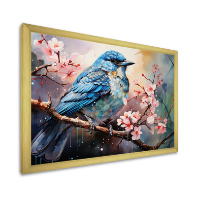 Oiseau aquarelle Auras I - impression d'art mural oiseau