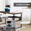 Ahlyssa Steel Writing Desk