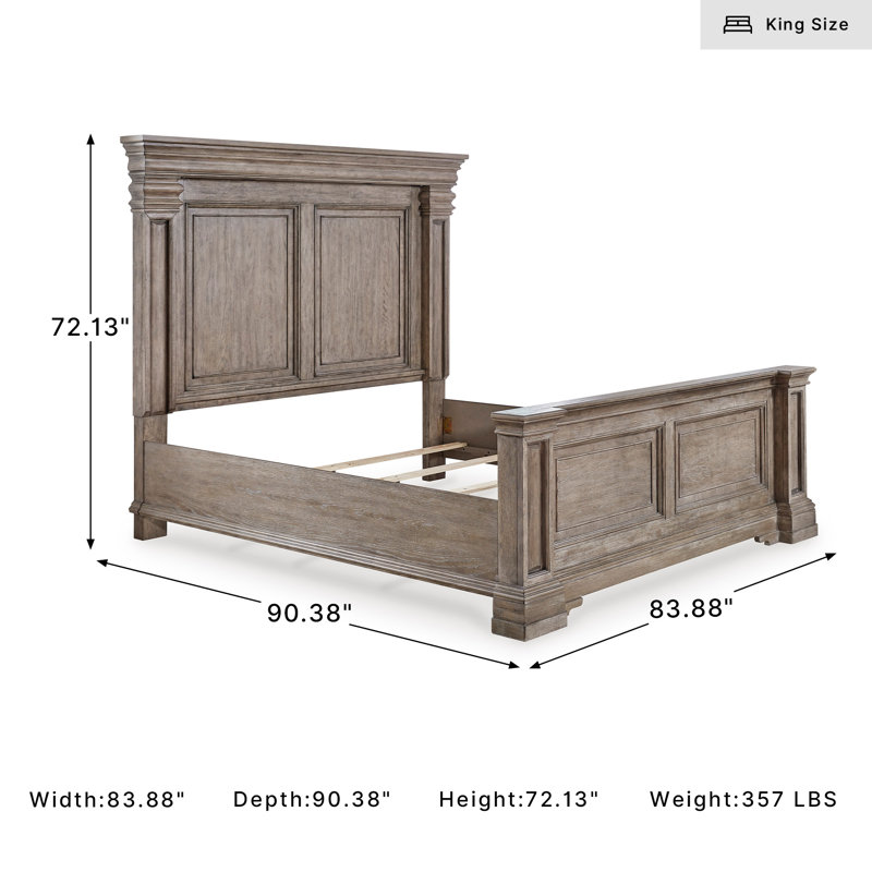 Jahare King Panel Bed, King