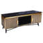 Gregario Brass 59in TV Console with Marble Top