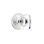 Passage Windsor Crystal Knob with Lancaster Rose