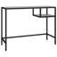 Milliron Glass Top Metal Base Writing Desk-712340112-712340118