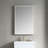 Fahriye 23.56'' Single Bathroom Vanity with Acrylic Top with Mirror-2004591631