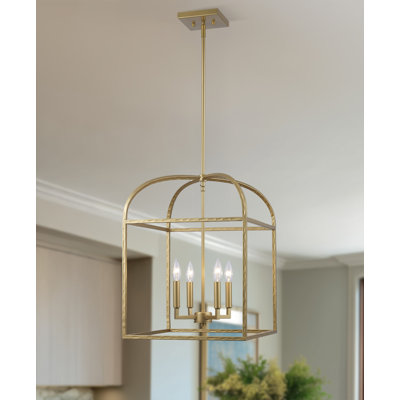 Luminaire suspendu 4 lumières DEL Birdy
