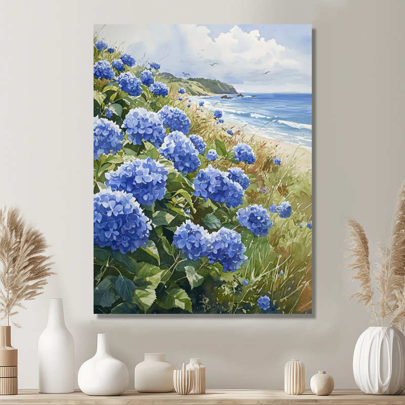 Ayaah - Floral Wall Art Prints, H 32 po x l 16 po, Wrapped Canvas, Ne s’applique pas