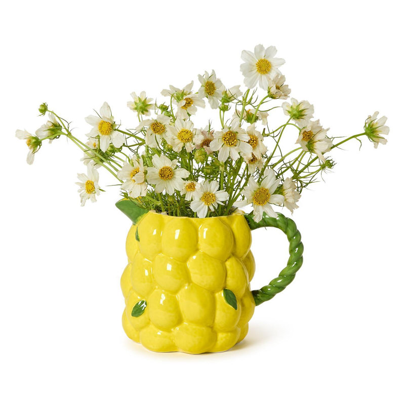 Pichet et vase en céramique Lemon Grove