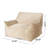 Allea Velveteen Bean Bag Chair With Armrests-1644650571