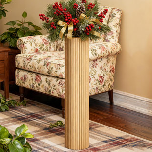 70.1cm Wood Floor Vase