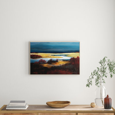 Storm Brewing by Lydia Ben-Natan - Print on Canvas