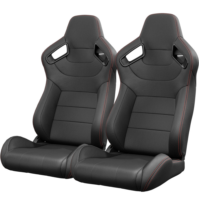 2 sièges de nouveau seau de course Universal 2PC