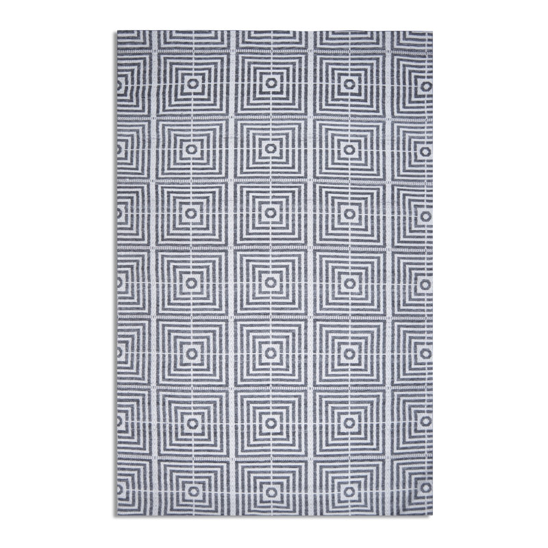 Beauty Geometric Viscose Area Rug, Rectangle 120 x 170cm