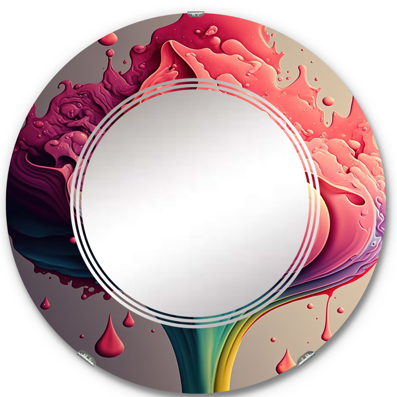 Miroir mural Olivann, 24 po x 24 po