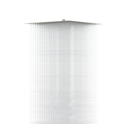 16 Inch Stainless Steel Shower Head, Square