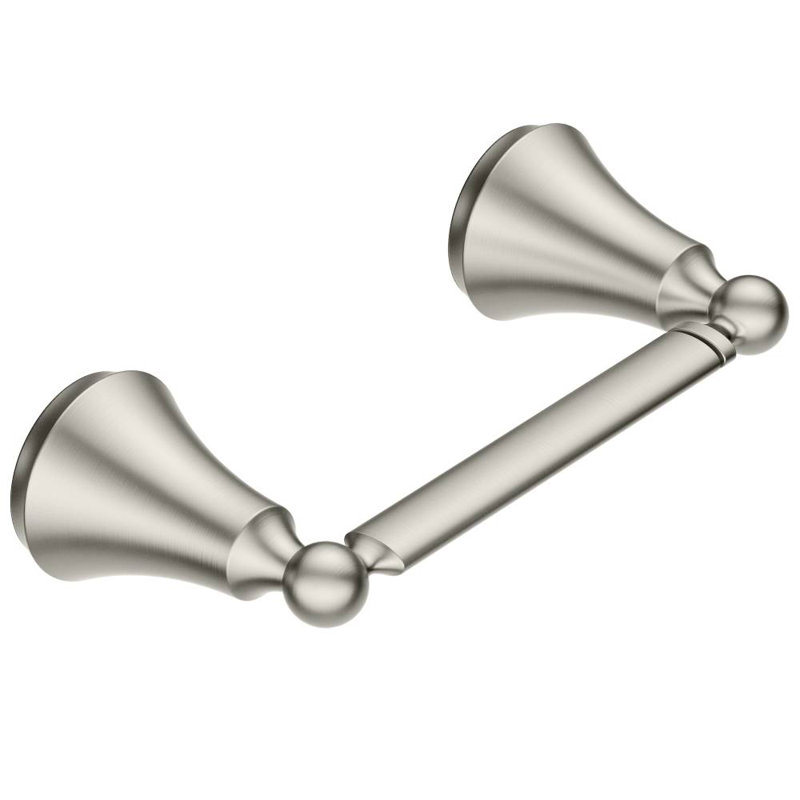 Wynford Wall Mounted Toilet Paper Holder, Brushed Nickel