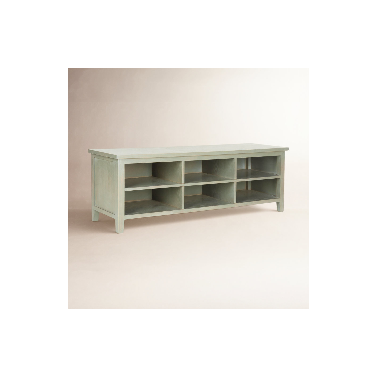 Arrisson Wide Bookcase, French Gray