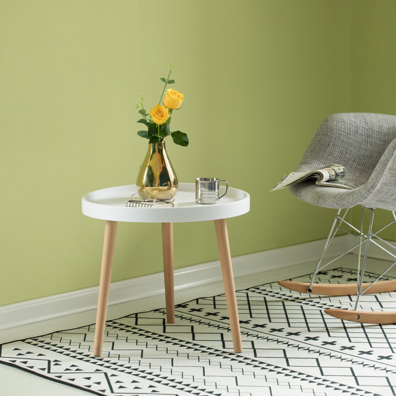 Bassima Single Coffee Table, White