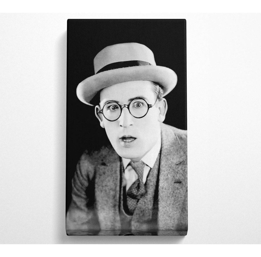 Harold Lloyd Portrait Breit - Druck