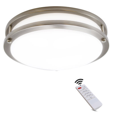 Alcivar Plastic LED Flush Mount