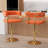 Bar Stools PU Leather Swivel Counter Stools with Backs-107184480