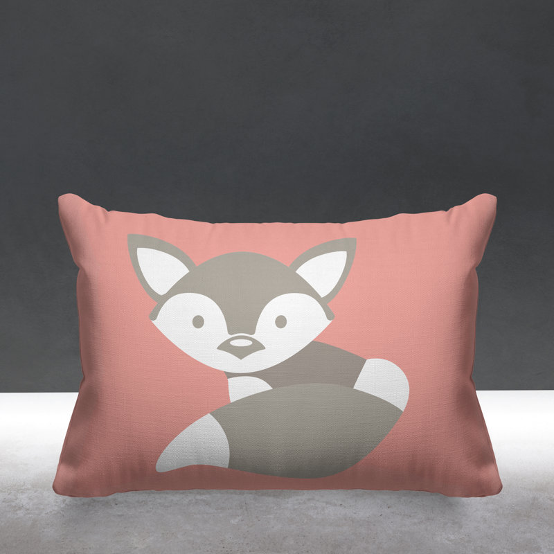Coussin , Rose, H 20 po x l 14 po, Rectangulaire