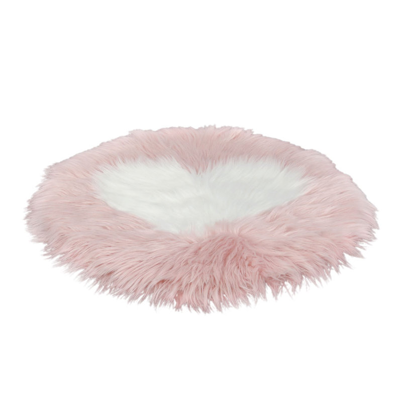 Round Jerad Shag 60cm X 60cm Area Rug