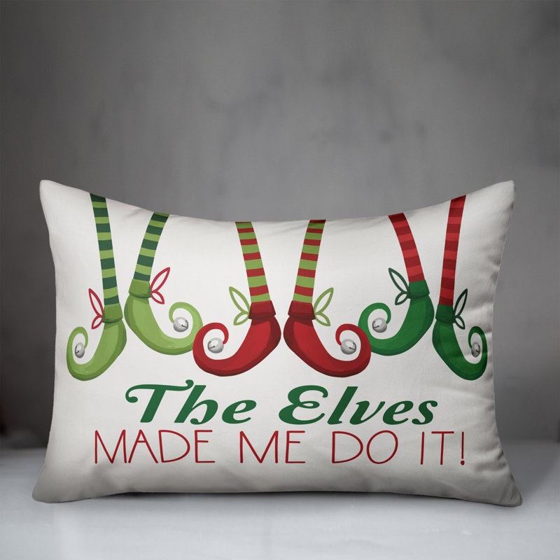  Coussin The Elves Made Me Do It, Polyester/ Bourre en polyester