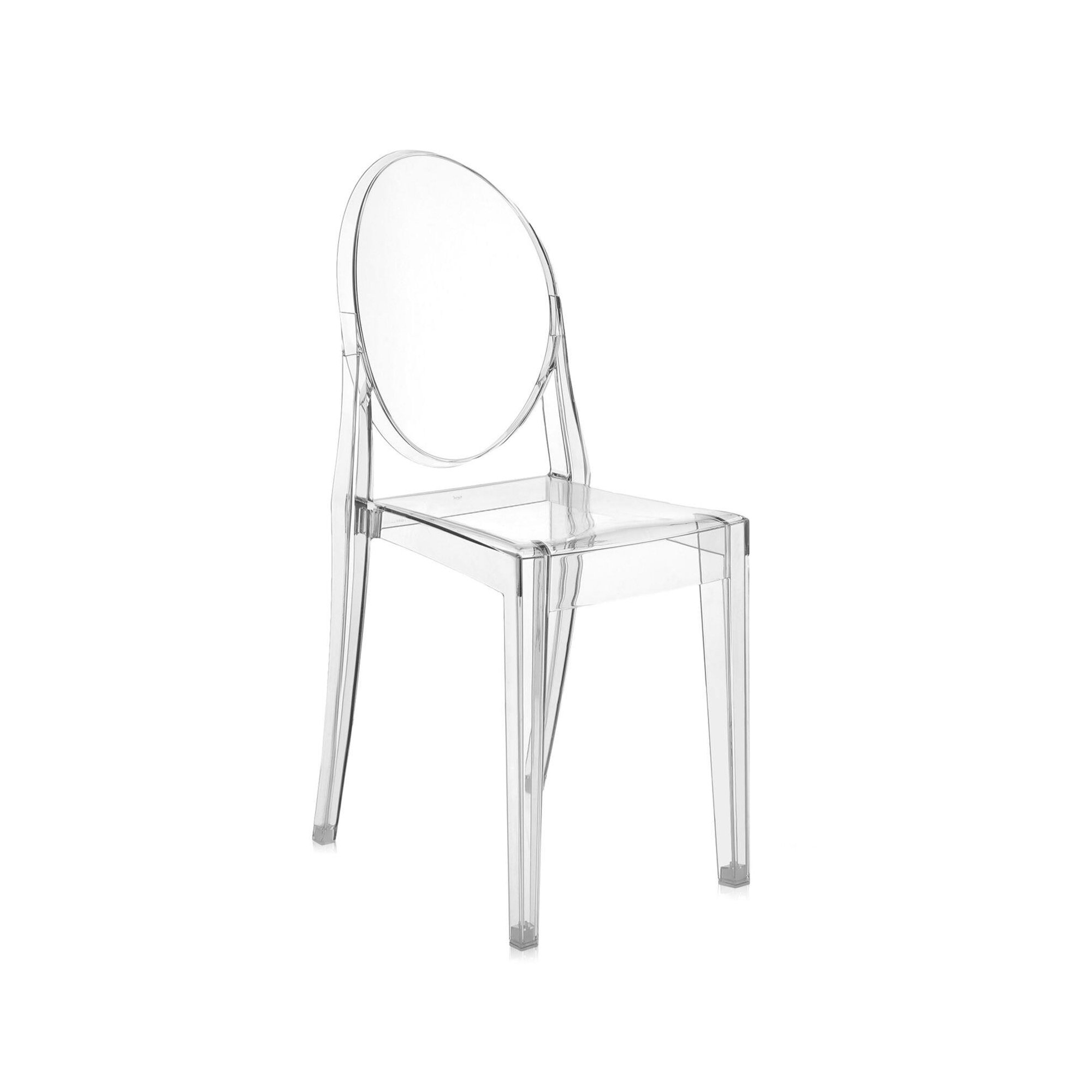 Victoria Ghost Chair, Crystal