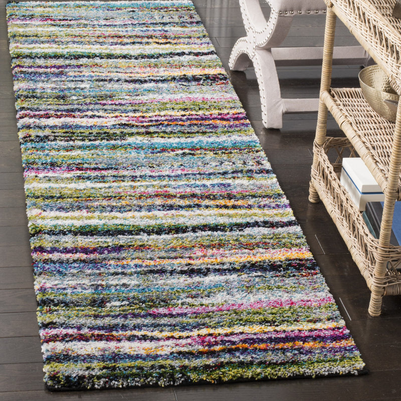 Gleno Performance Abstract Rug, Runner 2'3" x 8'