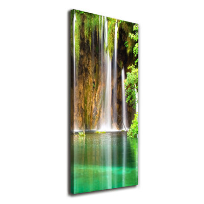 Plitvice Lakes - Wrapped Canvas Print