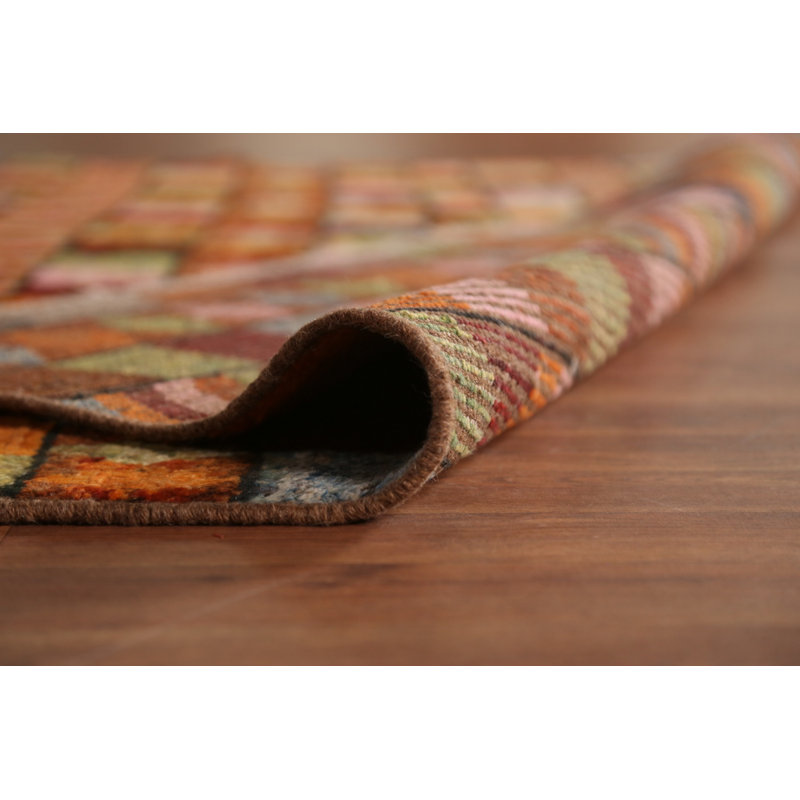 Tapis oriental géométrique marocain 6 x 9