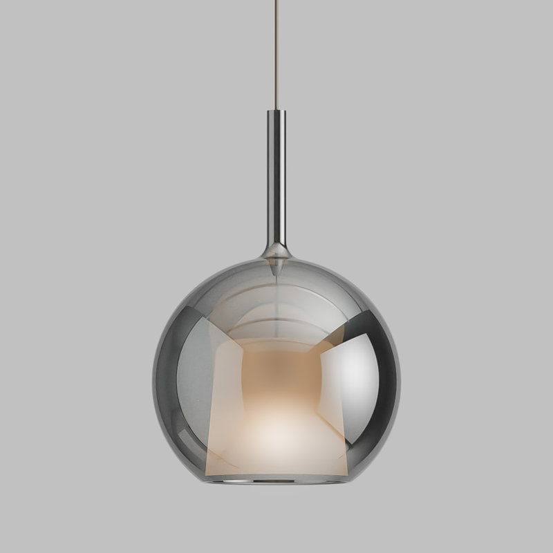 GLO 1 - Light Pendant, Silver, White