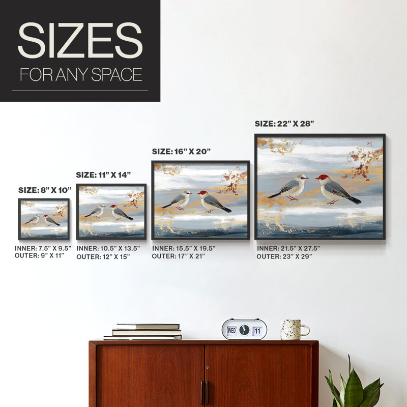 Chirstmas Art-CCLXIV -Framed Print - Restickable, H 16 po x l 20 po, Noir, noir, noir, noir
