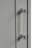 Tall Bathroom Storage Cabinet, Freestanding Storage Cabinet With Two Different Size Drawers And Adjustable Shelf, MDF Board With Painted Finish-665700521