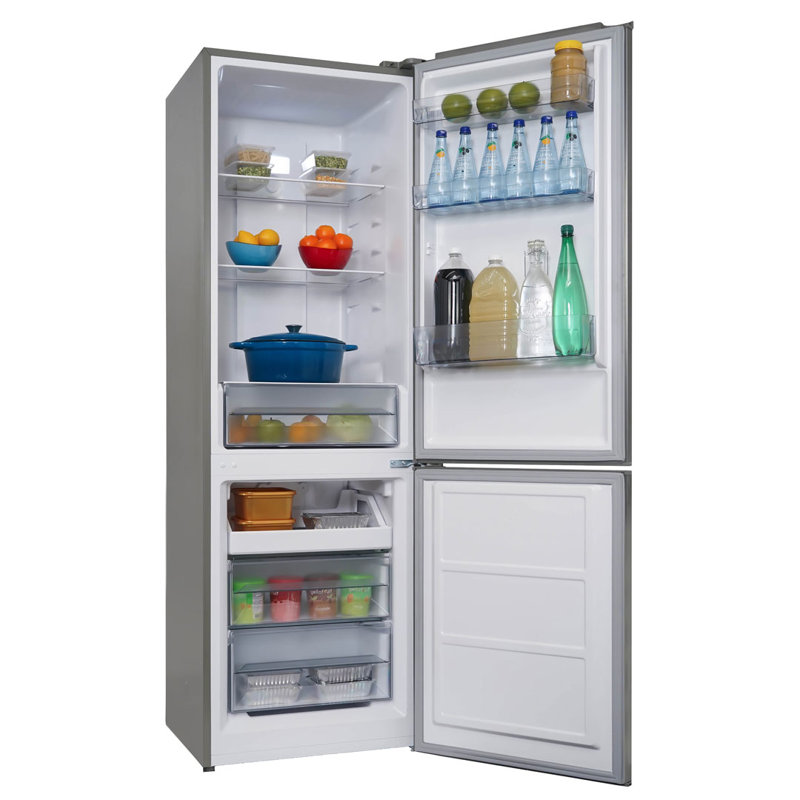 Danby 10.3 cu. ft. Bottom Mount Fridge in Stainless Steel