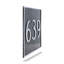 Classic 1-Line Wall Address Plaque-716243338-716243331