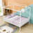 Metal Bed Frame With Fence-930047143-930047140