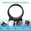 Cat Exercise Wheel With Interactive Toy For Indoor Cats With Replaceable Runway And Safety Lock-2050545213