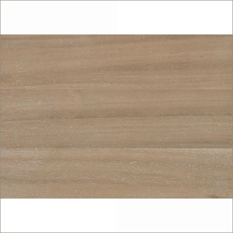 Table basse en placage d'acacia naturel classique avec tiroir & amp; Tablette, peu encombrante pour le salon