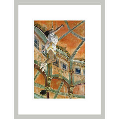 «Miss La la at the Cirque Fernando» par Edgar Degas, impression giclée encadrée