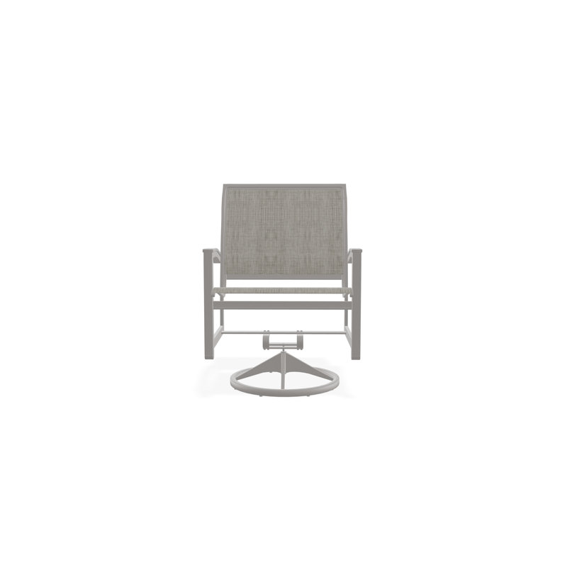 Bazza Outdoor Dining Chair, Smoke, Warm Gray