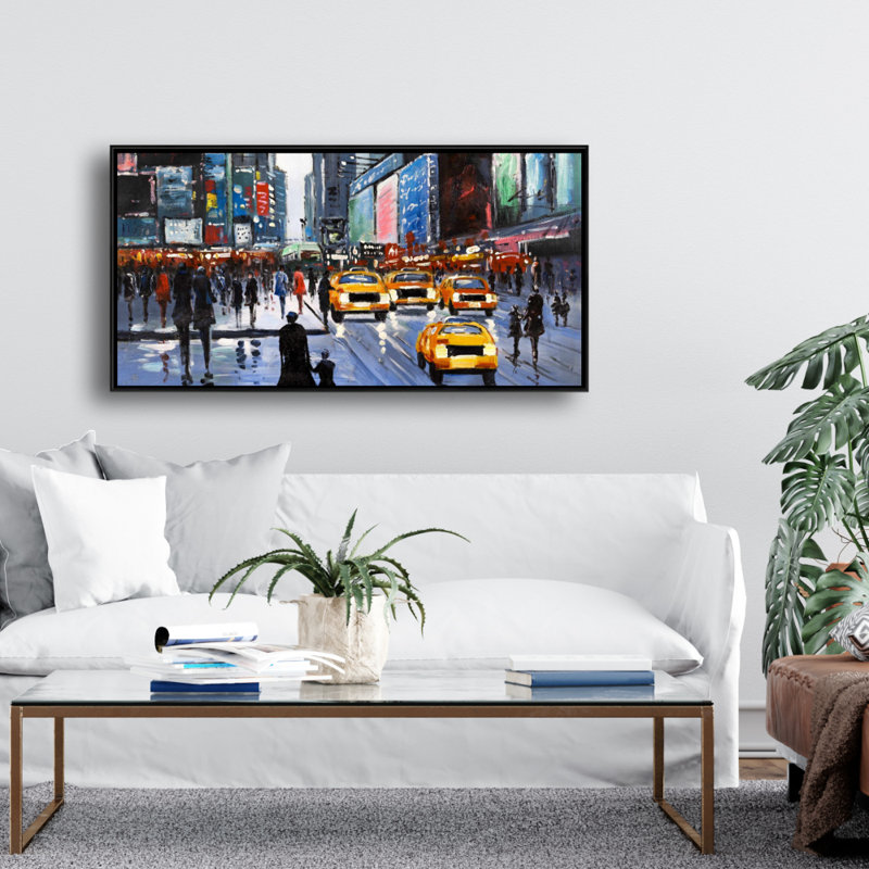 «Peak Hour», reproduction sur toile
