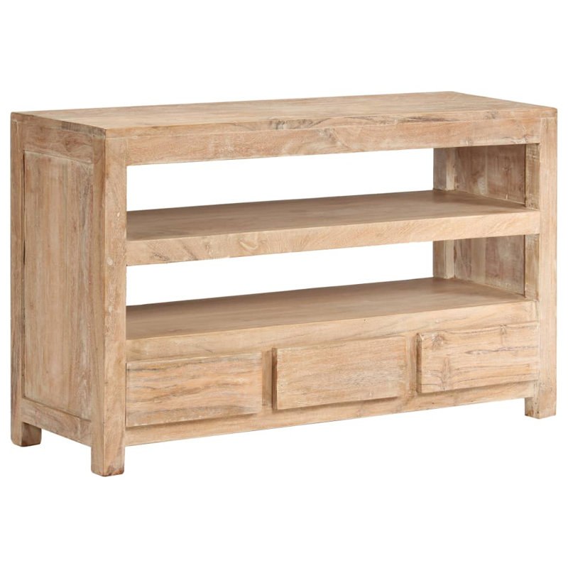 Verlin Unfinished TV Stand for TVs up to 40", Oak