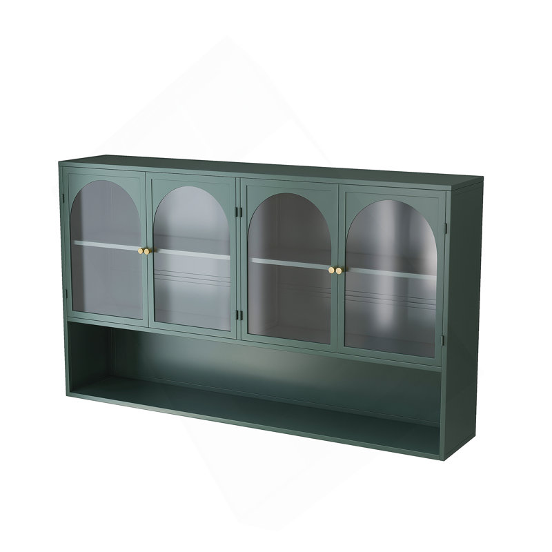 Armoire murale peu encombrante avec construction durable et design élégant pour l'organisation à la maison