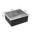 Belfry Kitchen 44mm W Single Bowl Stainless Steel Kitchen Sink