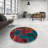 Abstract Indoor Rug-307188038
