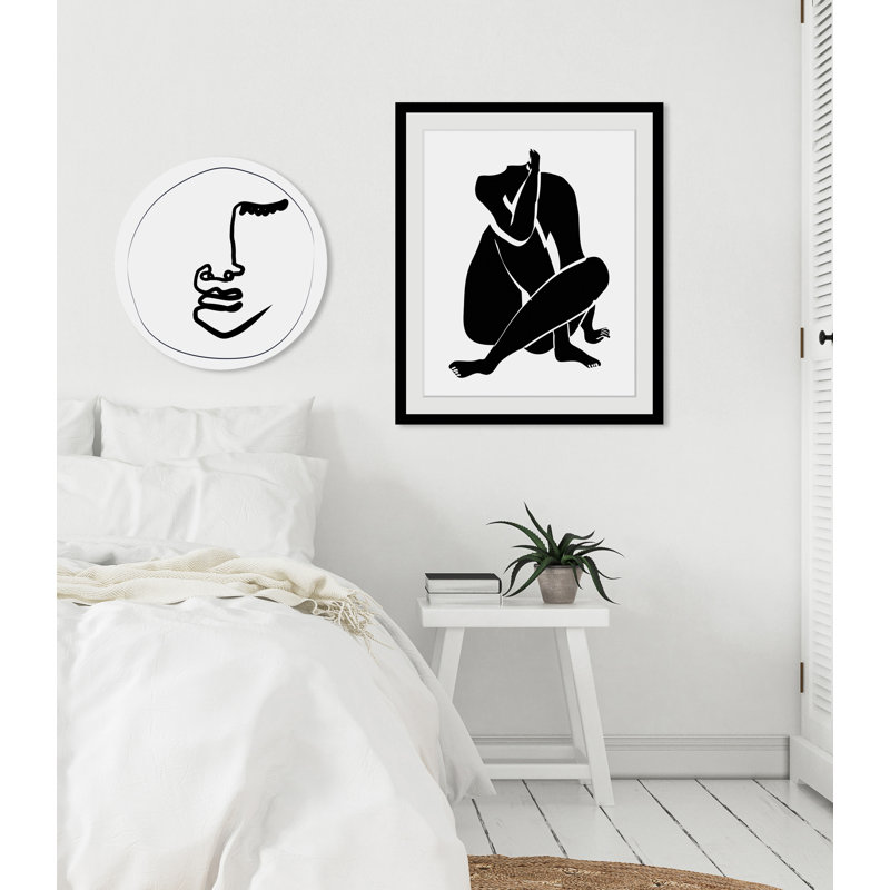 Figurine - Single Picture Frame Print, 60 cm H x 50 cm W