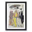 A Lady And Maids by Torii Kiyonaga - Single Picture Frame Painting-55453374-55453371