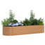 Garden Raised Bed Outdoor Planter Flower Plant Stand Galvanised Steel-125813669