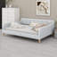 Upholstered Daybed With Support Legs-1741782021